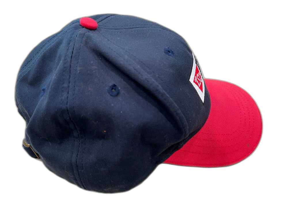 BNWOT Mens Womens Tractor Supply Trucker Hat Blue Red Brimmed Cap - Picture 2 of 4